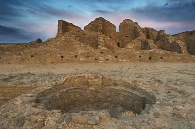 Pueblo del Arryos, Chaco Culture National Historic Park, New Mexico, USA