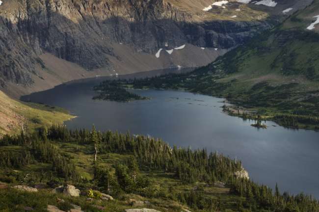 Hidden lake, Waterton Glacier International Peace Park, USA - Canada