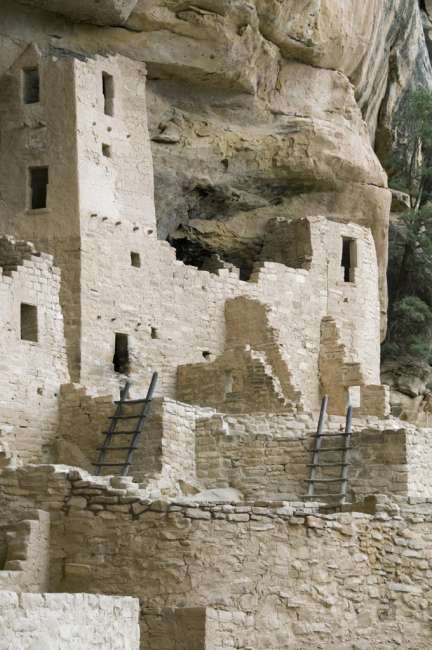Cliff Palace ruins, Mesa Verde National Park, Colorado, USA