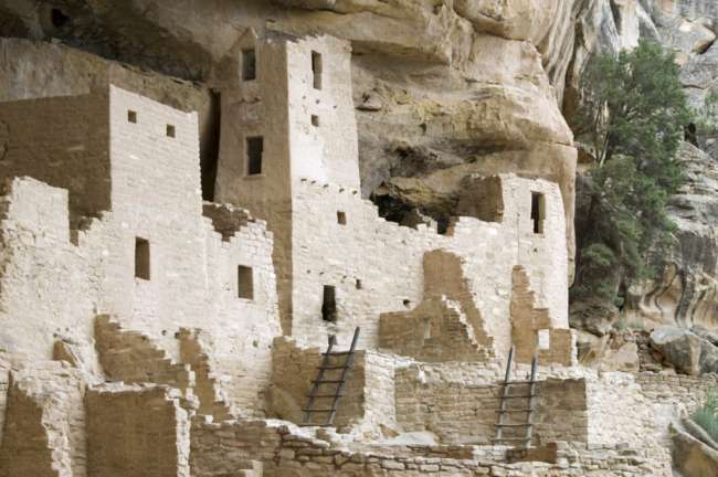 Cliff Palace ruins, Mesa Verde National Park, Colorado, USA