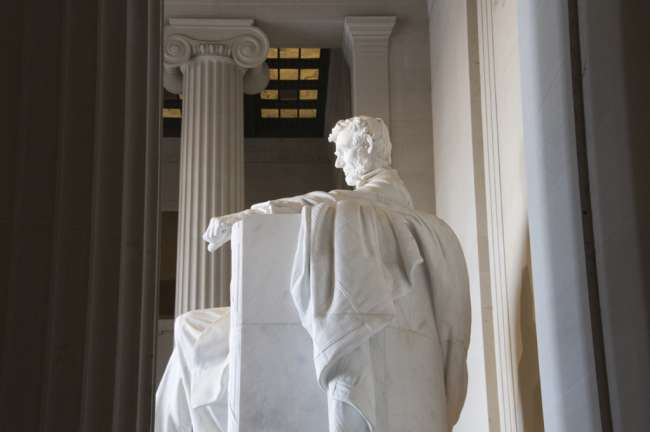 Abraham Lincoln Memorial, National Mall National Park, Washington D.C., USA