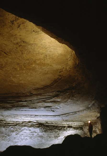 Rotunda Room, Mammoth Cave, Mammoth Cave National Park, Kentucky, KY, USA