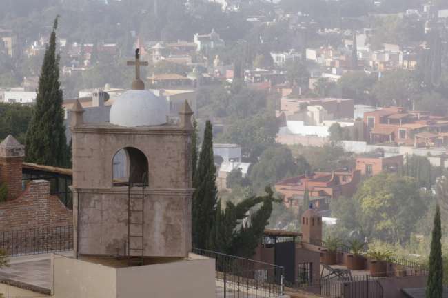 View from an overlook, San Miguel de Allende, State of Guanajuato, Mexico