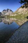 View from the bank of Silver Lake, Mono Basin, INYO National Forest, California