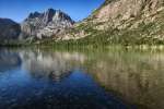 View from the bank of Silver Lake, Mono Basin, INYO National Forest, California
