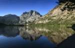 View from the bank of Silver Lake, Mono Basin, INYO National Forest, California