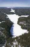 Aerial photographs with park pilot Jim Hummel, Voyageurs National Park, Minnesota, USA