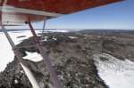 Aerial photographs with park pilot Jim Hummel, Voyageurs National Park, Minnesota, USA