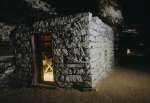 Tuberculosis hut, Main Cave, Mammoth Cave, Mammoth Cave National Park, Kentucky, KY, USA