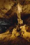 The Oak Post, Gothic Avenue, Mammoth Cave, Mammoth Cave National Park, Kentucky, KY, USA