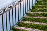 Charleston, South Carolina, USA.  A stairway in the historic district of Charleston.